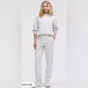 Lululemon Mid Rise Oversized Scuba Jogger Sweatpants
